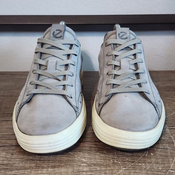 Ecco Soft 7 Cloud Men\'s Casual Nubuck Shoes Sneaker Size 40 (6-6.5) Gray main image 8